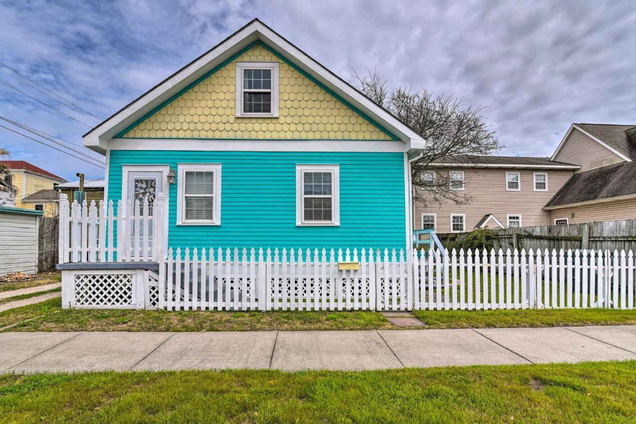 Galveston 'Blue Bungalow' - Walk To Beach! Exteriér fotografie