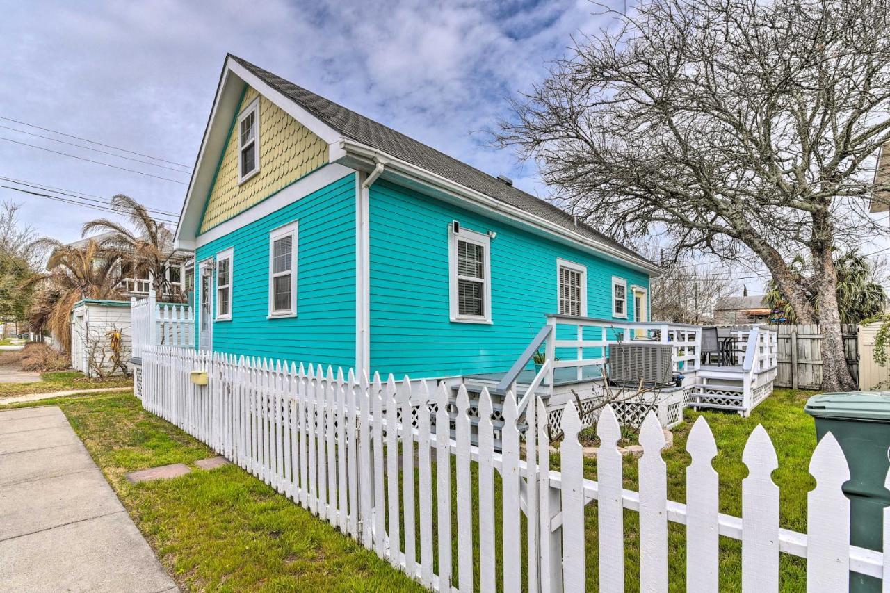 Galveston 'Blue Bungalow' - Walk To Beach! Exteriér fotografie